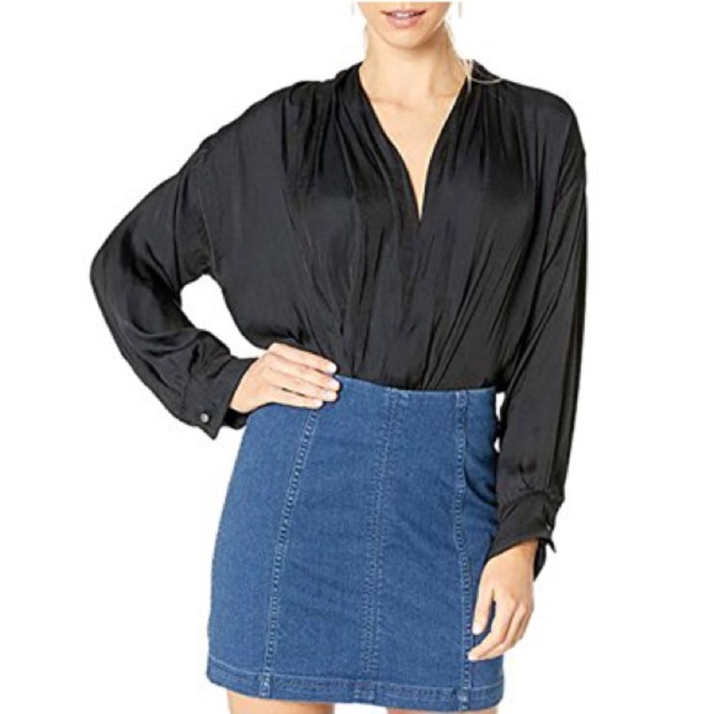 Free People Black Bodysuit - Picture 2 of 7
